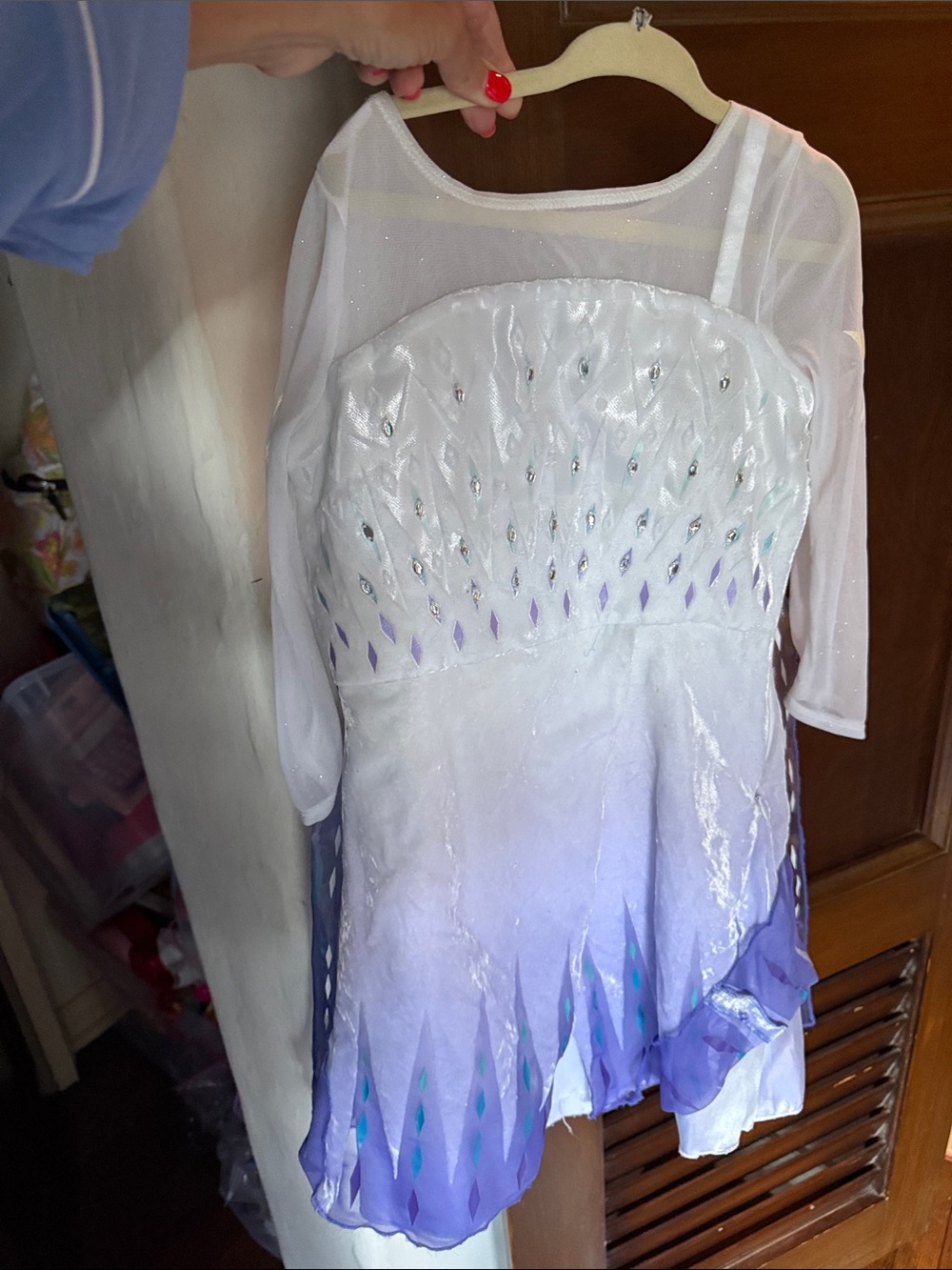 Lot of princess dresses 3-5y Children's Fairy Tulle costume dresses - Picture 6 of 9